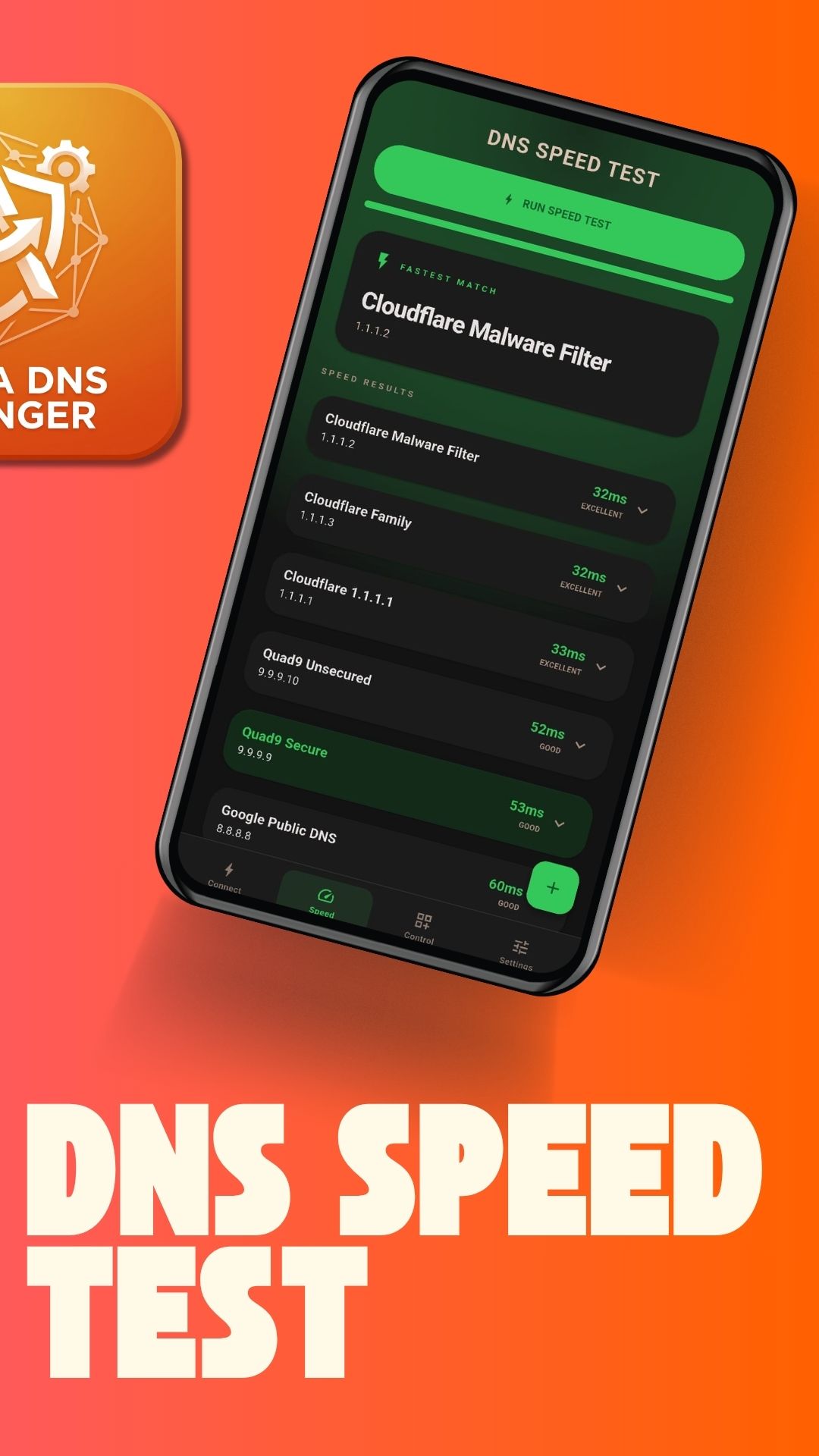 Alpha DNS Changer — Fast DNS Switcher